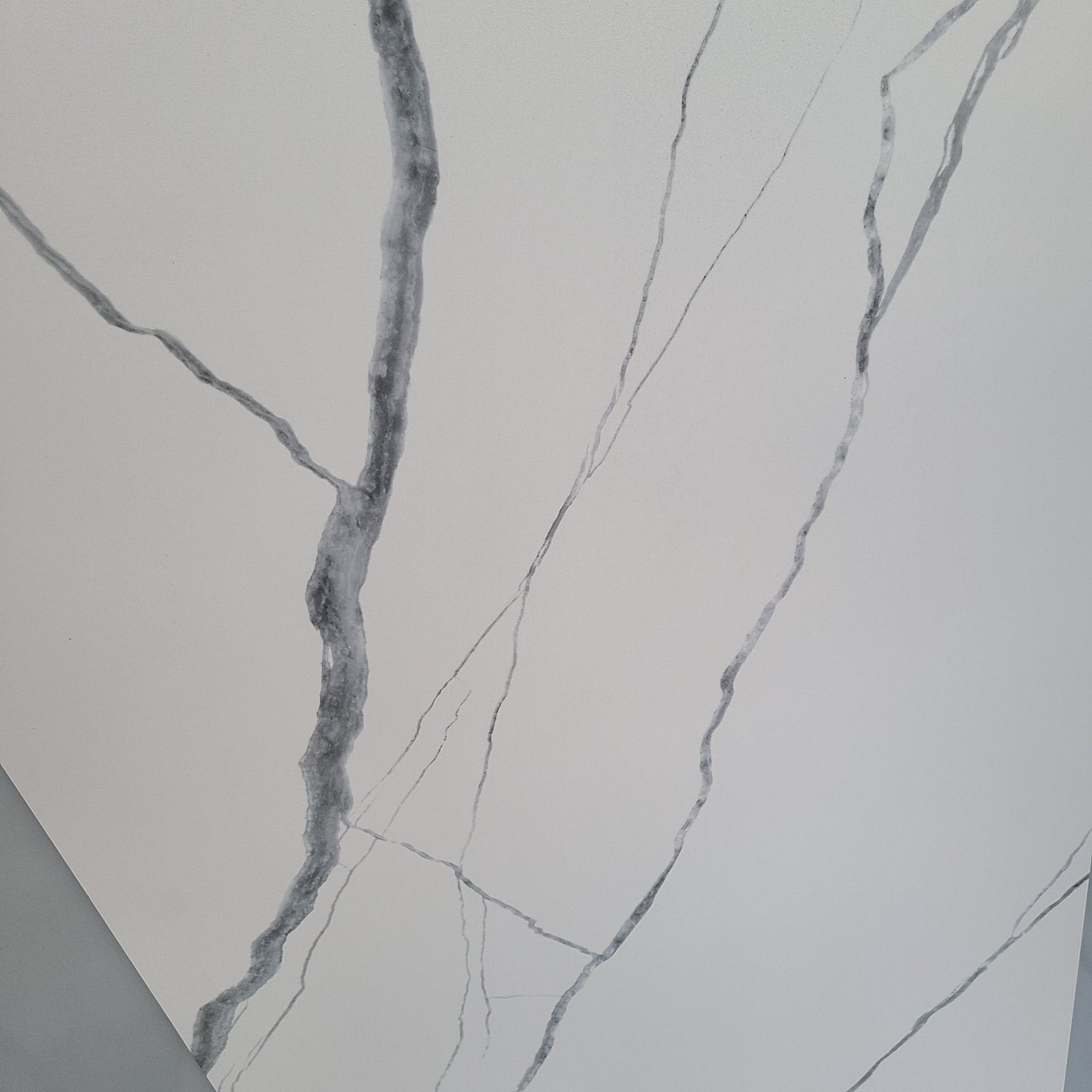 Da-Vinci Sugar White Marble Glitter Shimmer Wall And Floor Tiles 60cmx120cm
