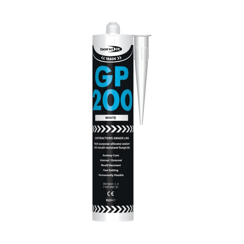 Bond it GP200 White General Purpose Silicone Sealant