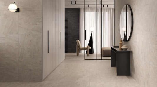 Vitra Quarz Beige Anthracite Wall And Floor Porcelain Tiles 30cmx60cm