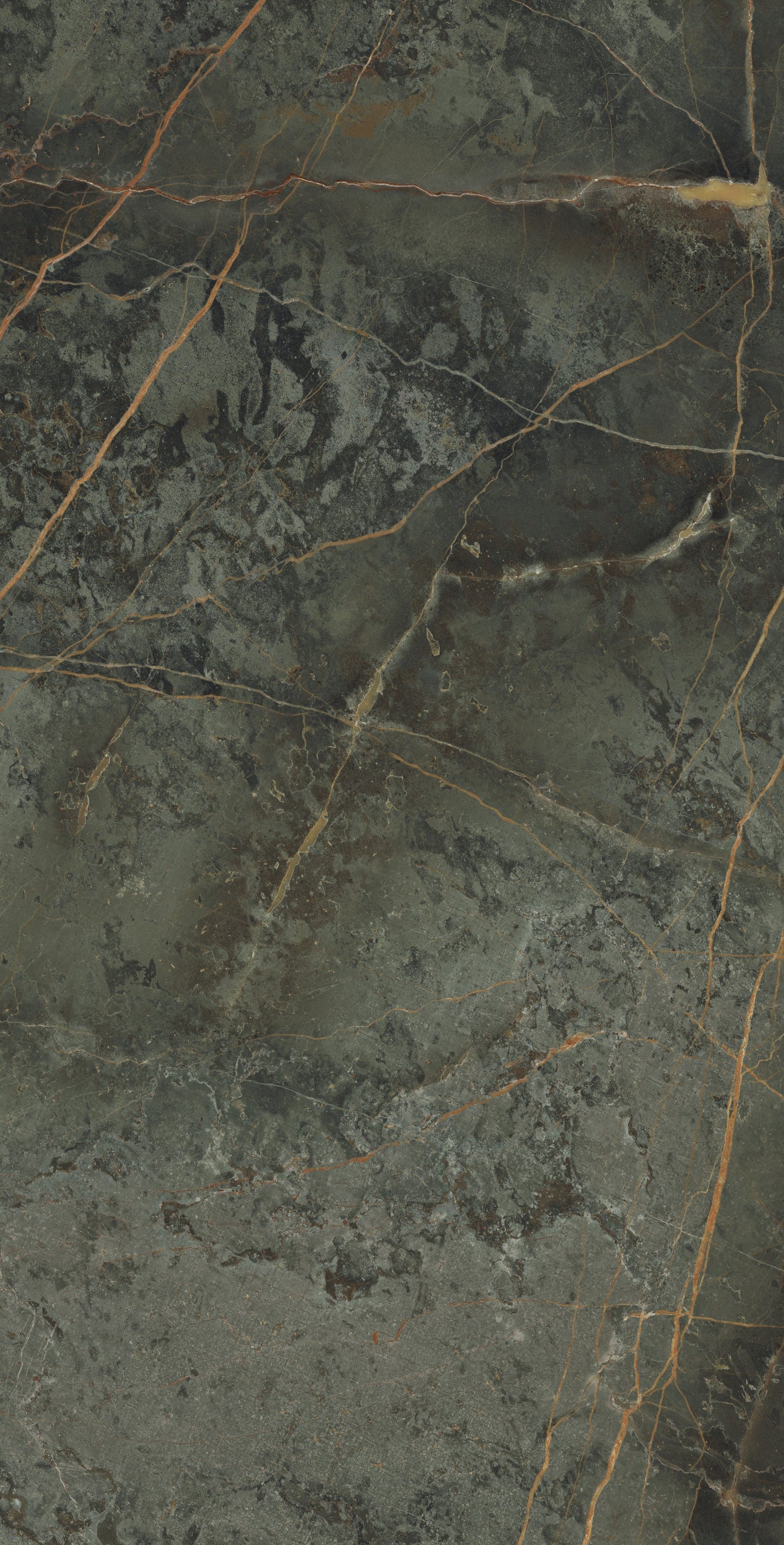 Milan Deep Green Polished Marble Effect Polished Wall And Floor Porcelain Tiles 60cmx120cm