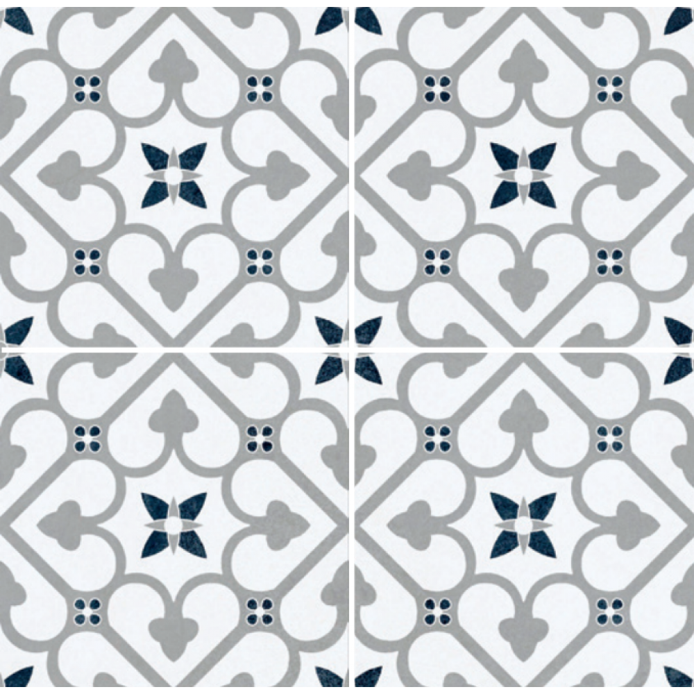 Brighten Grey 45x45CM Pre-Cut Porcelain Wall And Floor Feature Tile