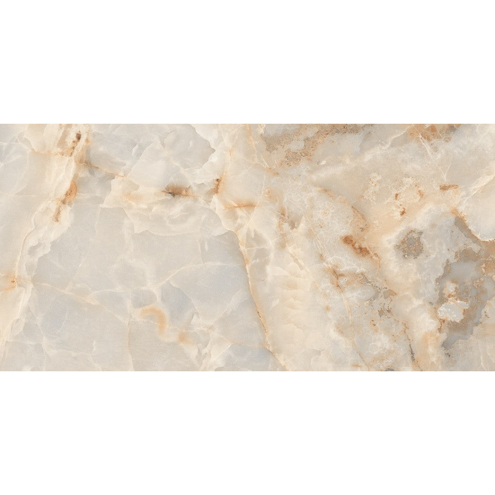 CostaRica Large Polished Cream Grey Marble Polished Wall And Floor Porcelain Tiles 60cmx120cm