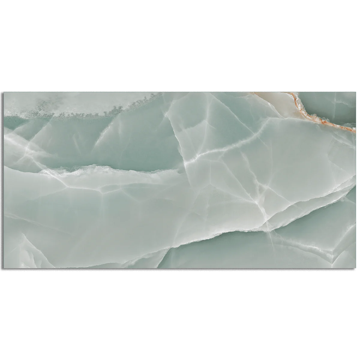 Ocean Large Emerald Polished Turquoise Green Marble Polished Wall And Floor Porcelain Tiles 60cmx120cm