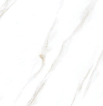 Glanza Large Carrara Gold Marble Grey Polished Wall And Floor Porcelain Tiles 60cmx60cm