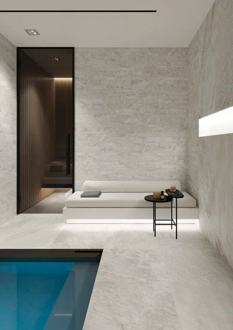 Quartz Stone Wall And Floor Premium White Porcelain Tiles 60cmx60cm