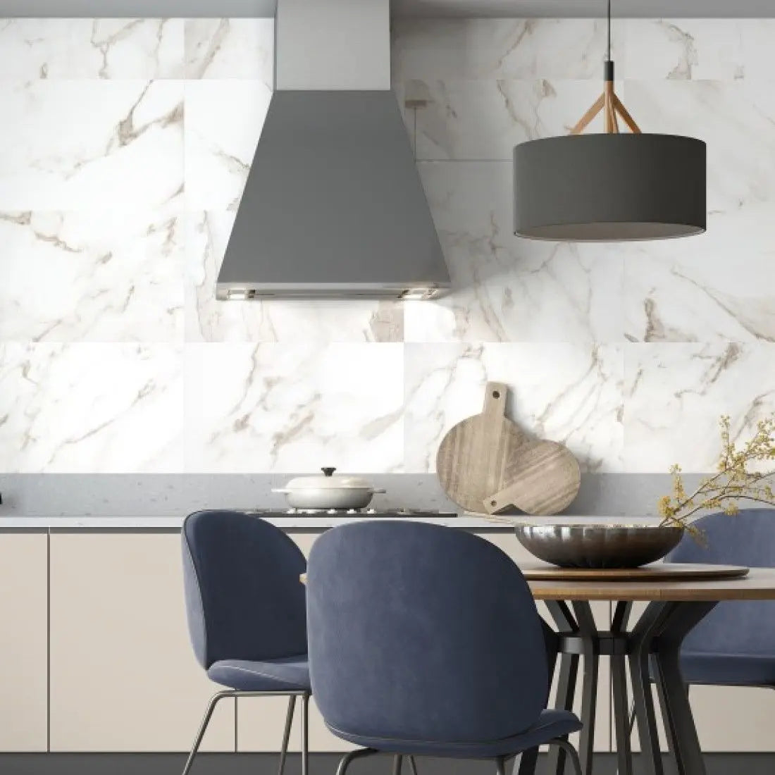 Imperium Gold Brass Effect Ceramic Shiny Wall Tiles 33cmx55cm