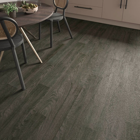 ProLvt Rigid Black Elm 177.8 x 1219.2mm SPC Luxury Vinyl LVT Flooring