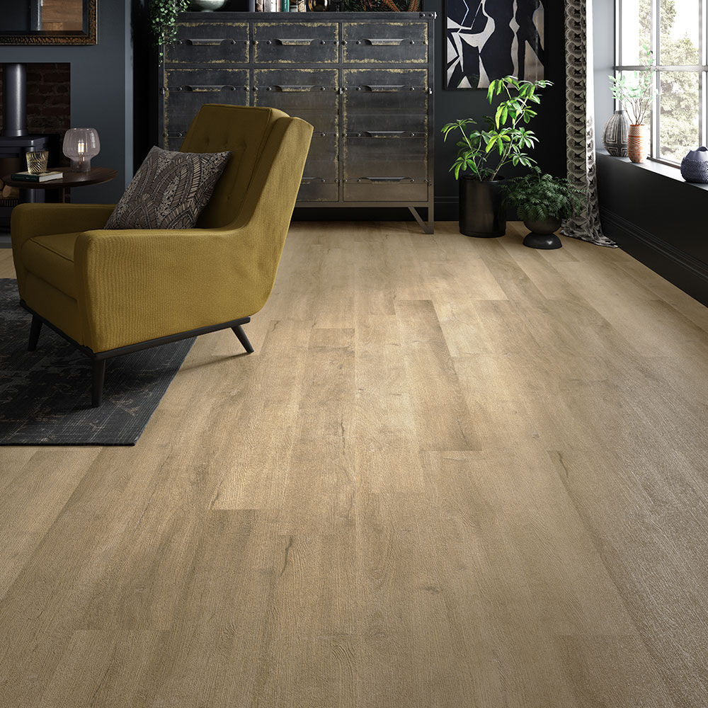 ProLvt Rigid Light Oak 177.8 x 1219.2mm SPC Luxury Vinyl LVT Flooring