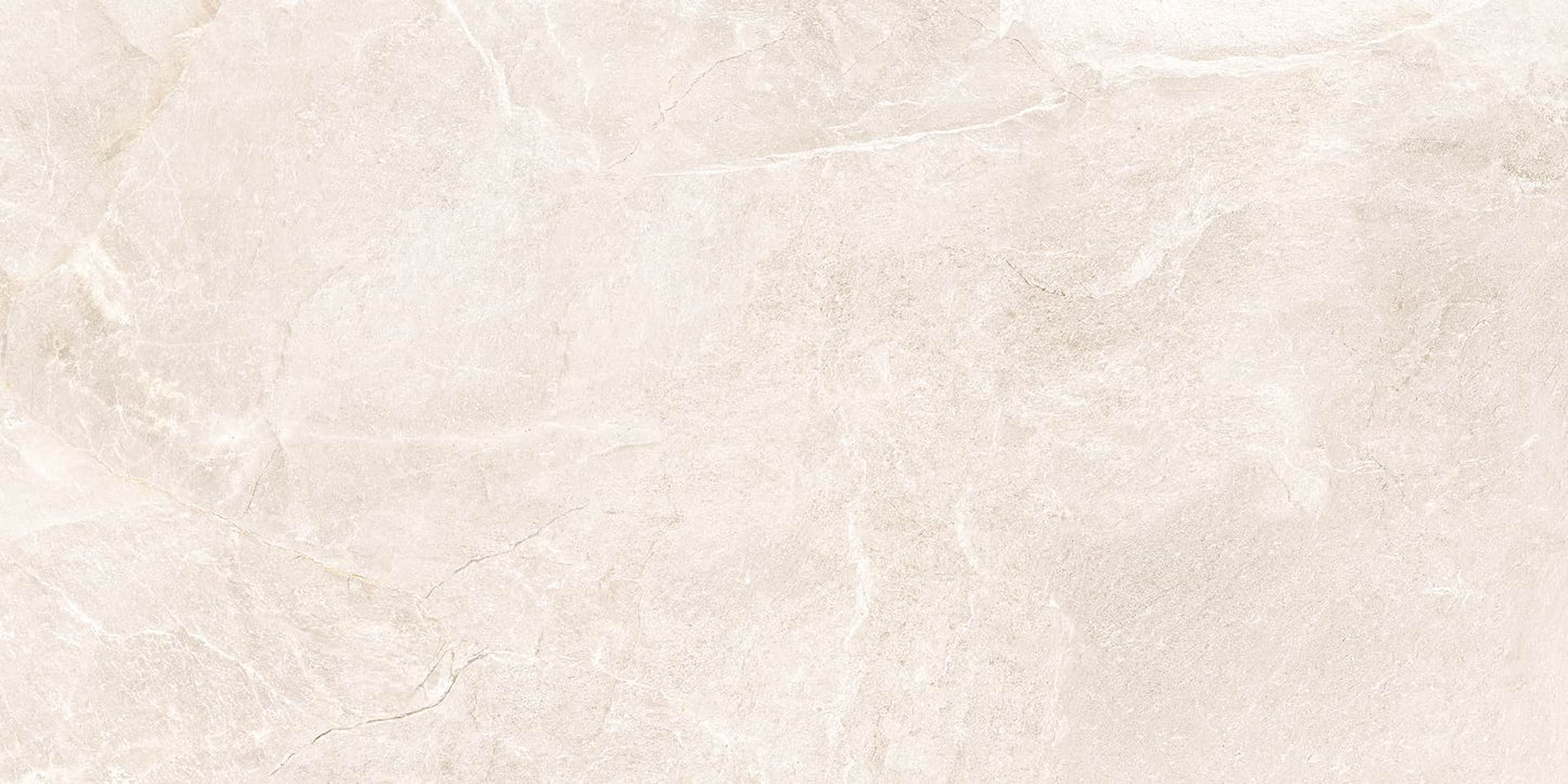 Tempo Wave Feature Cotton Matt Ceramic Wall Tiles 33cmx55cm