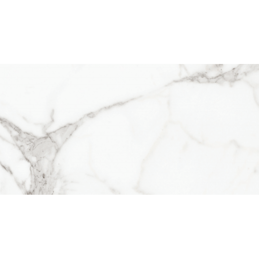Marmoreal Carrara Marble Grey Gloss Ceramic Wall Tiles 30cmx60cm