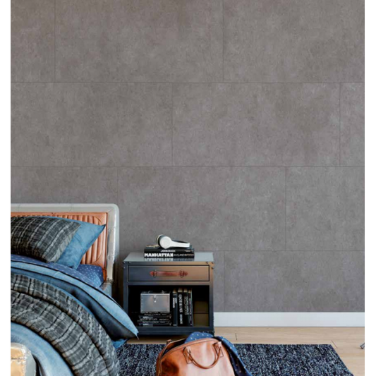 Tamy Gris Grey Large Matt Wall And Floor Porcelain Tiles 60cmx120cm